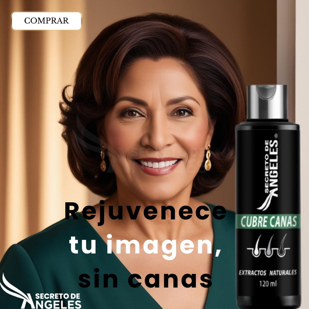 SHAMPOO CUBRE CANAS + PIGMENTO GRATIS EXFOLIANTE