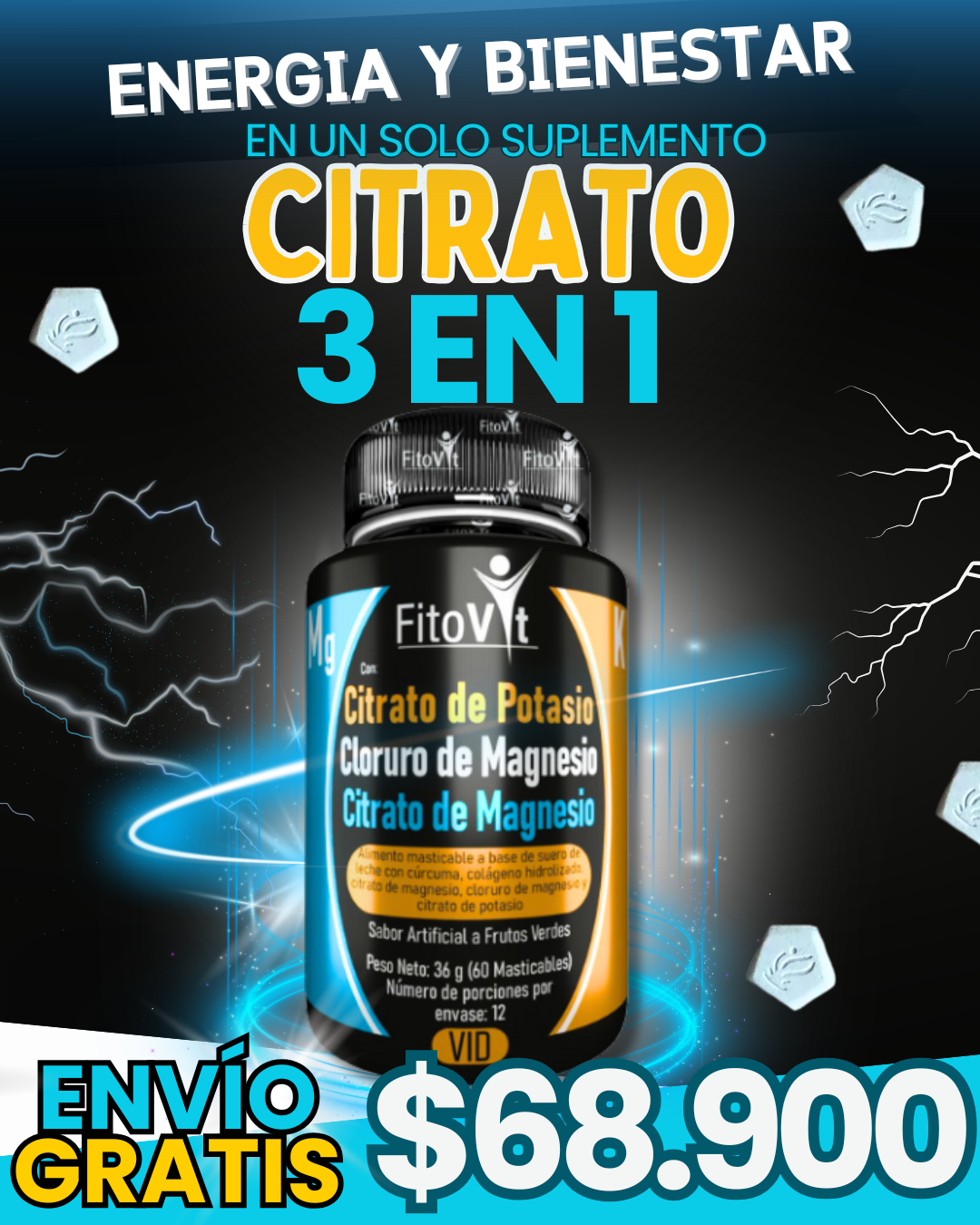 CITRATO 3 EN 1